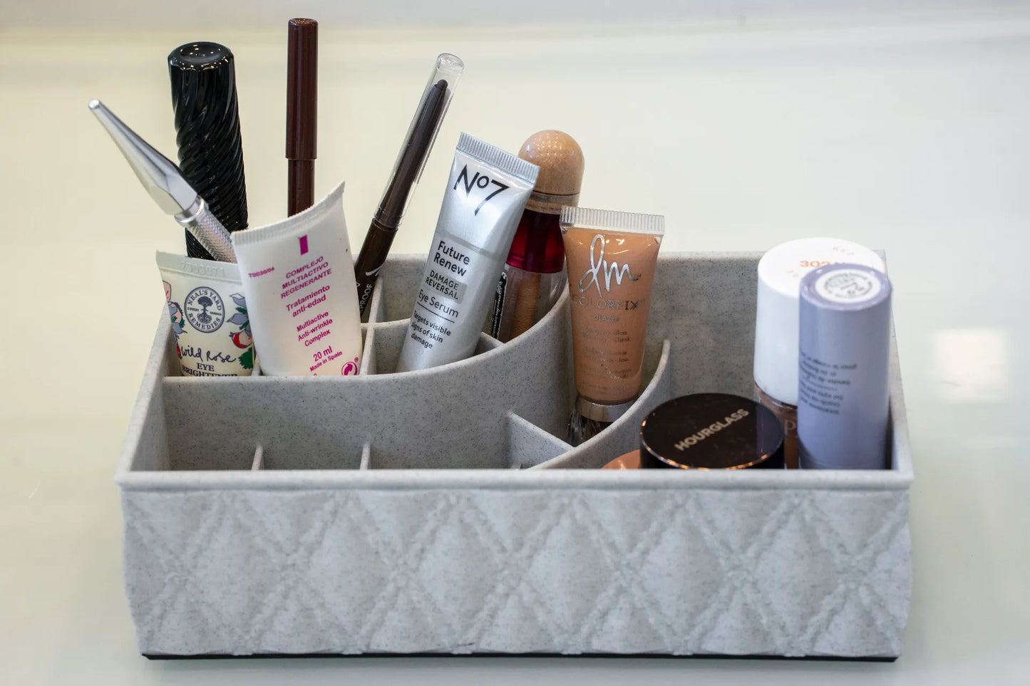 Makeup organizer - Marble look
