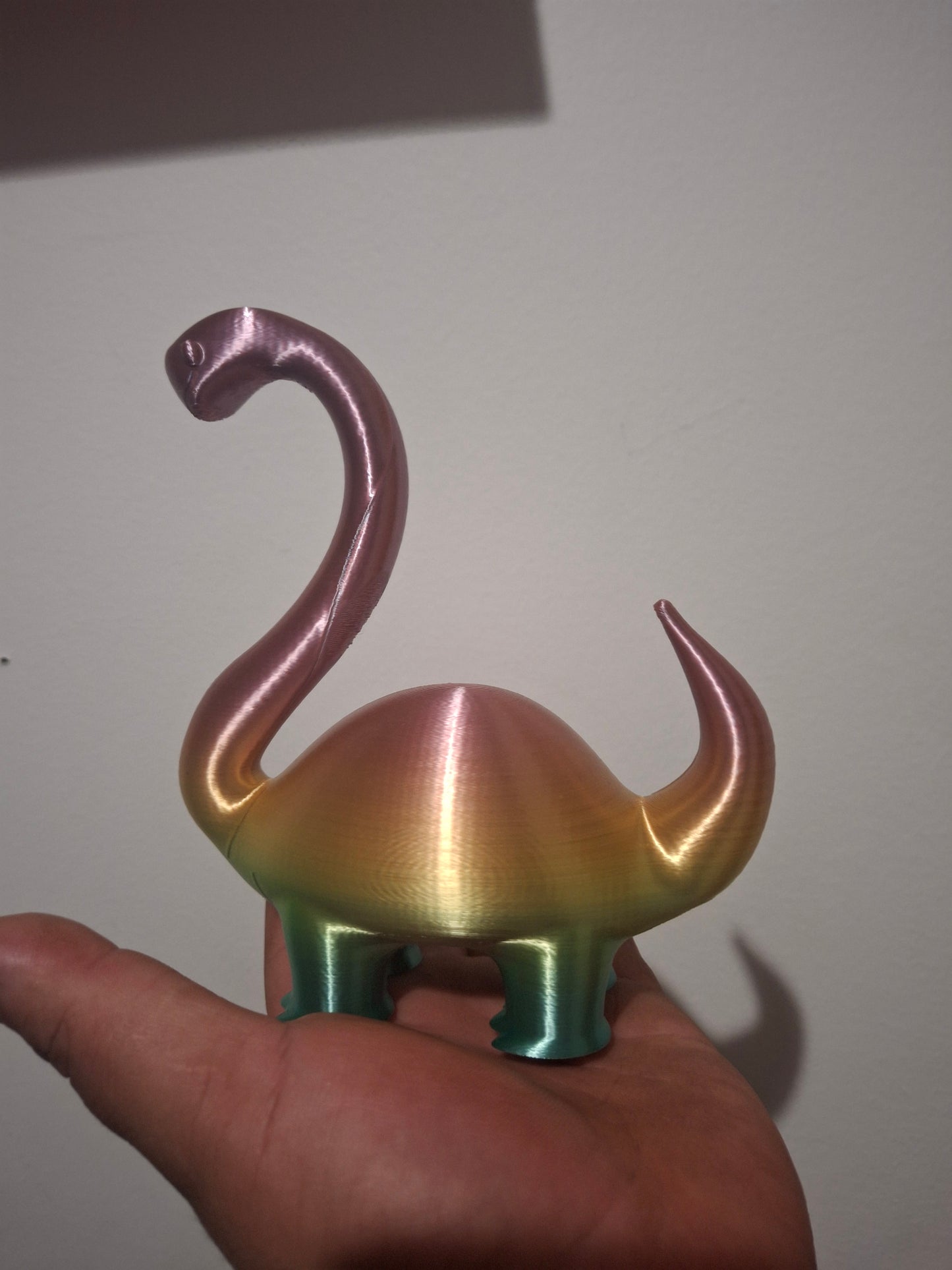 Langhals 15cm - regnbue farver begrænset