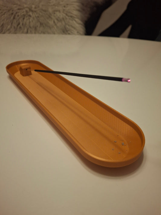 Minimalistisk røgelsespinde holder - Guld